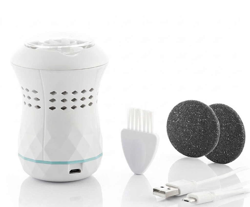 Pedicure File with Built-in Vacuum Cleaner