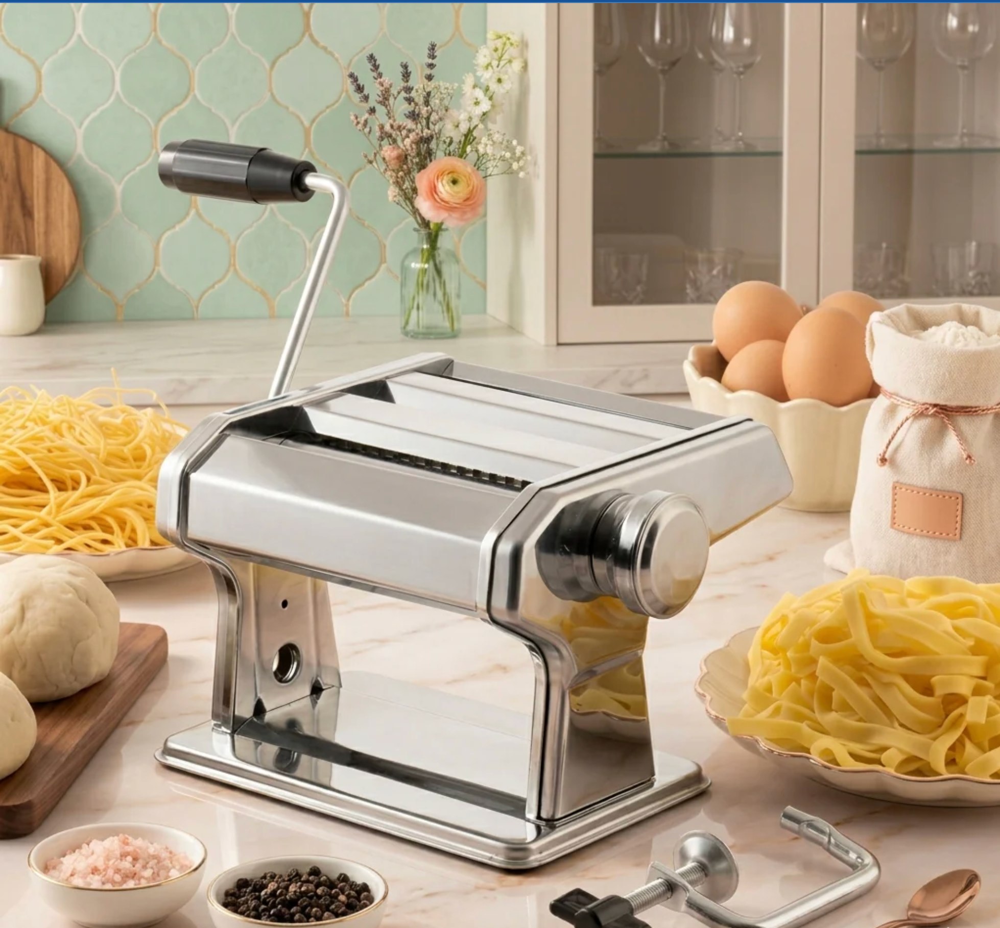 Multi-Functional Manual Pasta Maker