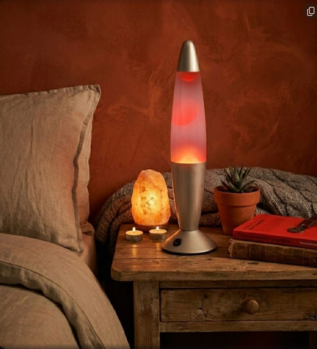 Multicoloured LED Lava Lamp