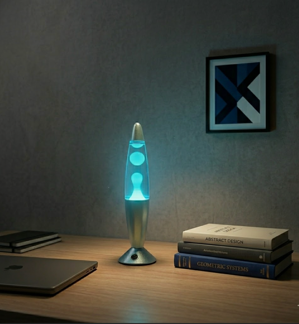 Multicoloured LED Lava Lamp
