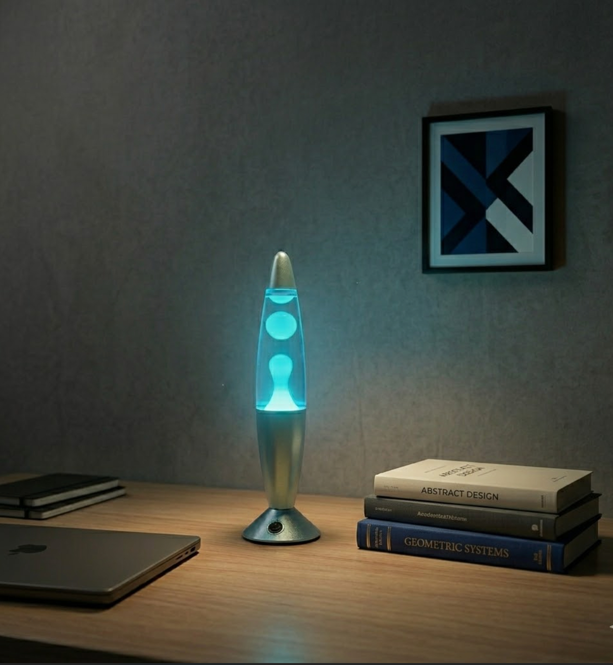 Multicoloured LED Lava Lamp