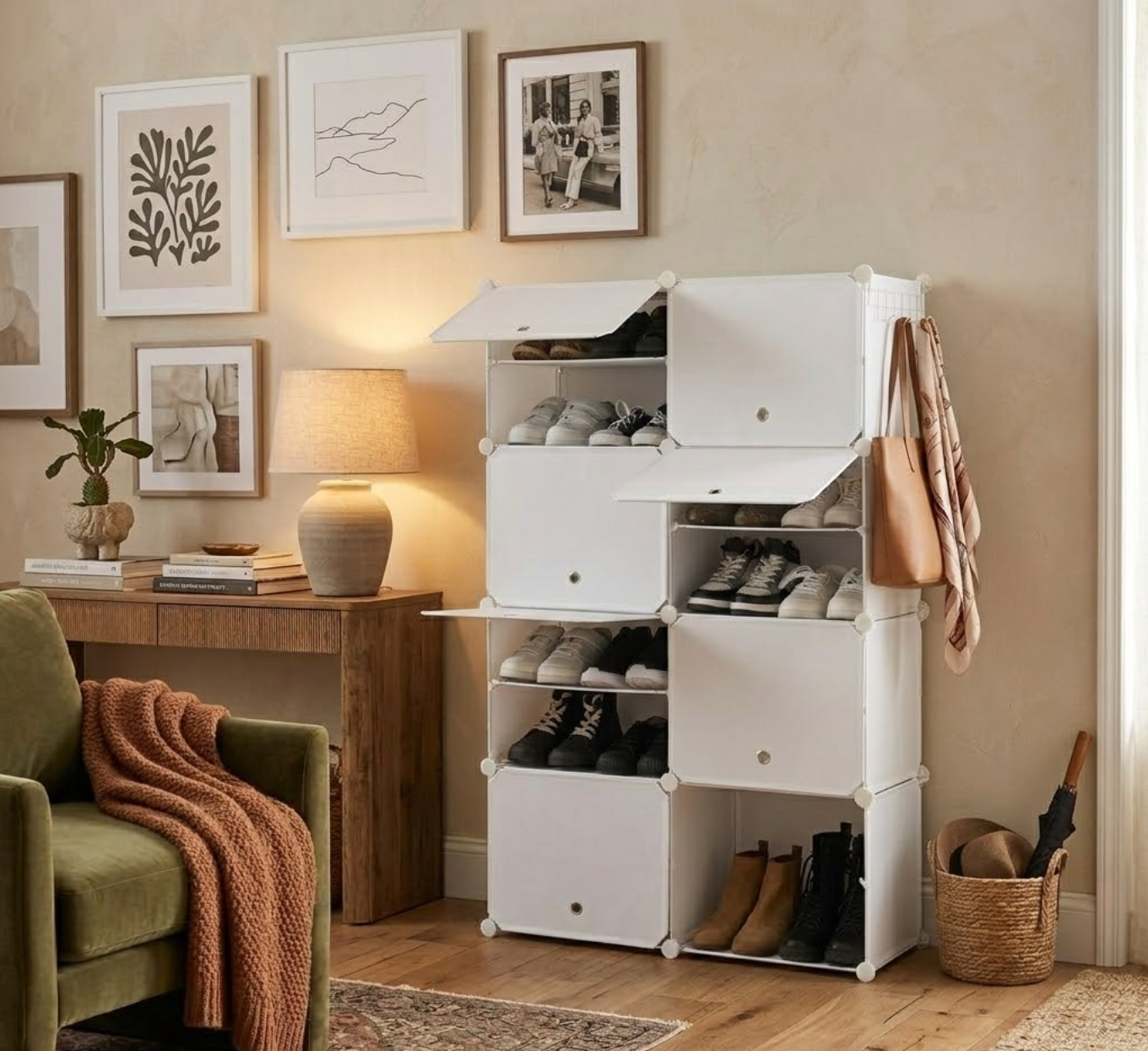 Portable Shoe Cabinet