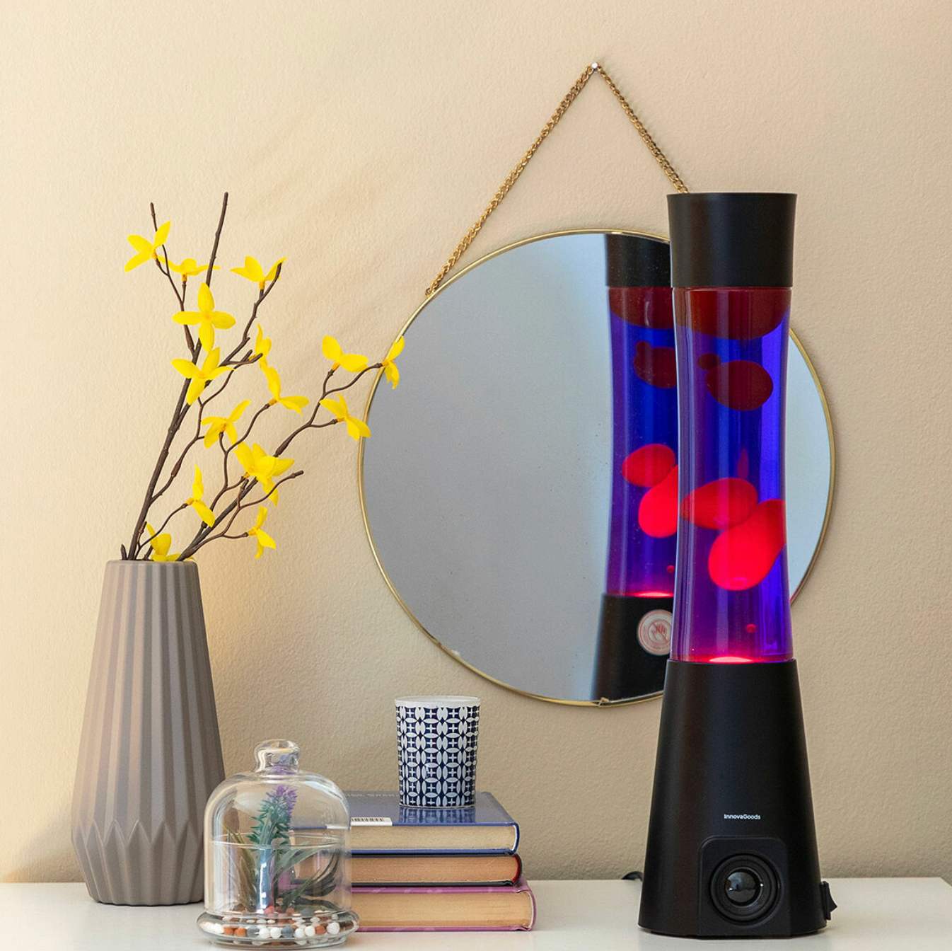 Lava Lamp with Speaker and Bluetooth connection