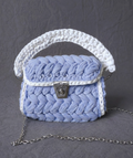 Handmade Purse - Lavender Blue
