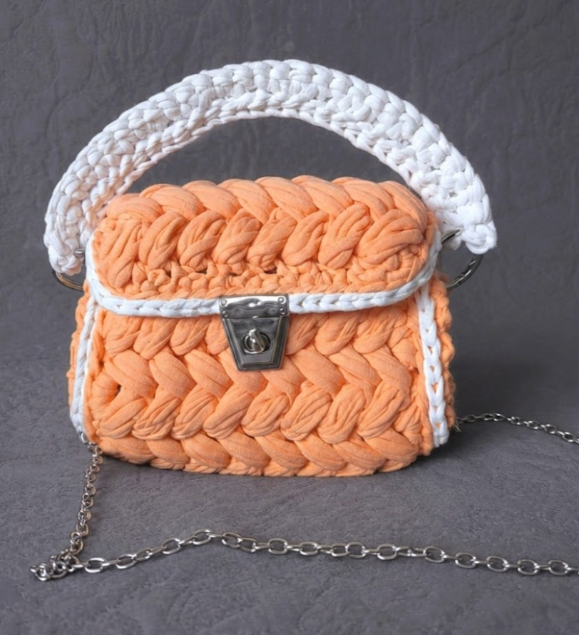 Handmade Purse - Peach