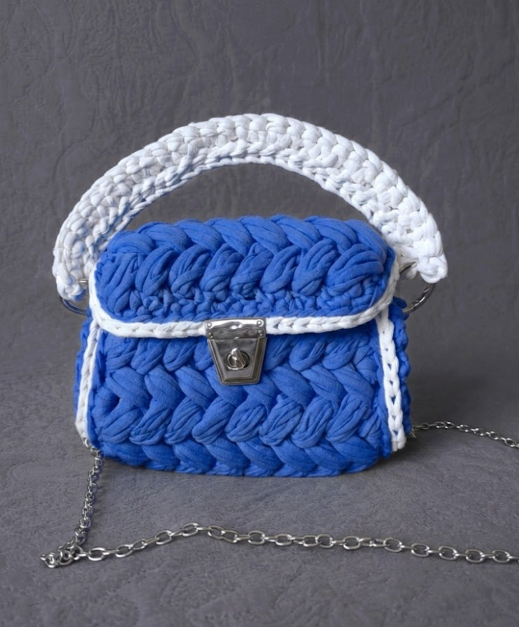Handmade Purse - Royal Blue