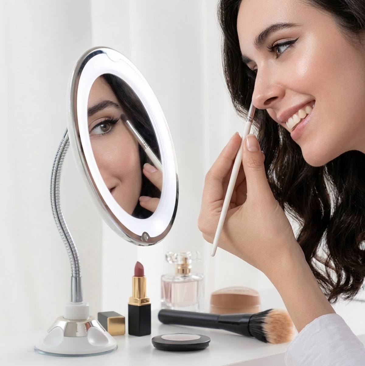 LED Portable Mirror